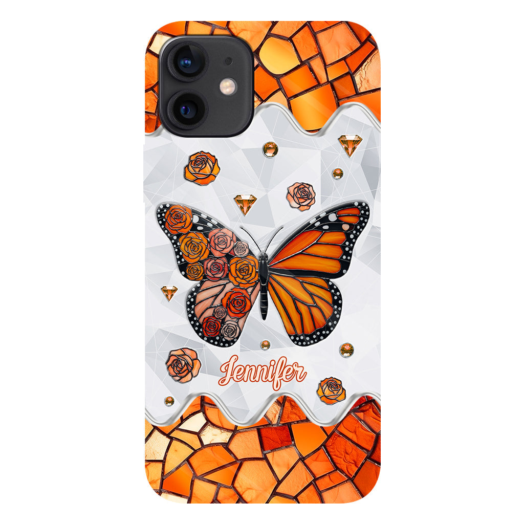 Beautiful Butterfly - Personalized Butterfly Full Print Phone Case