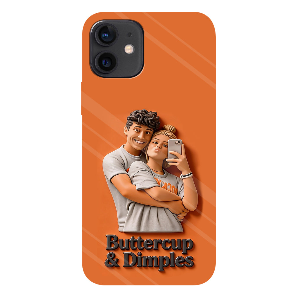 Custom From Any Photo - Perfect Valentine's Day Gift - Personalized Couple Full Print Phone Case
