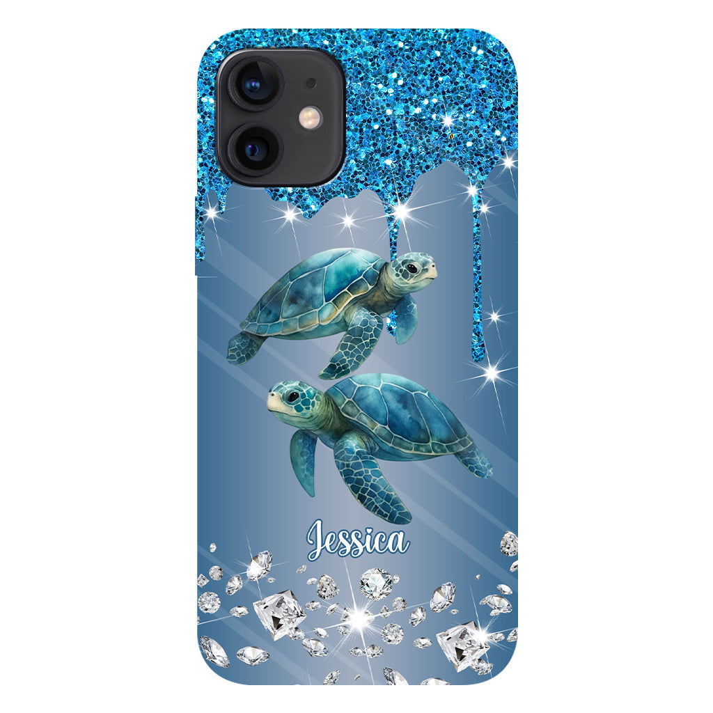 Beautiful Dolphins/ Turtles/ Whale... Gift For Sea Lover - Personalized Sea Lover Full Print Phone Case