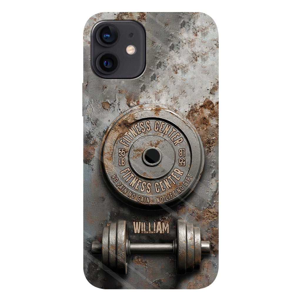 No Pain No Gain - Personalized Fitness Full Print Phone Case