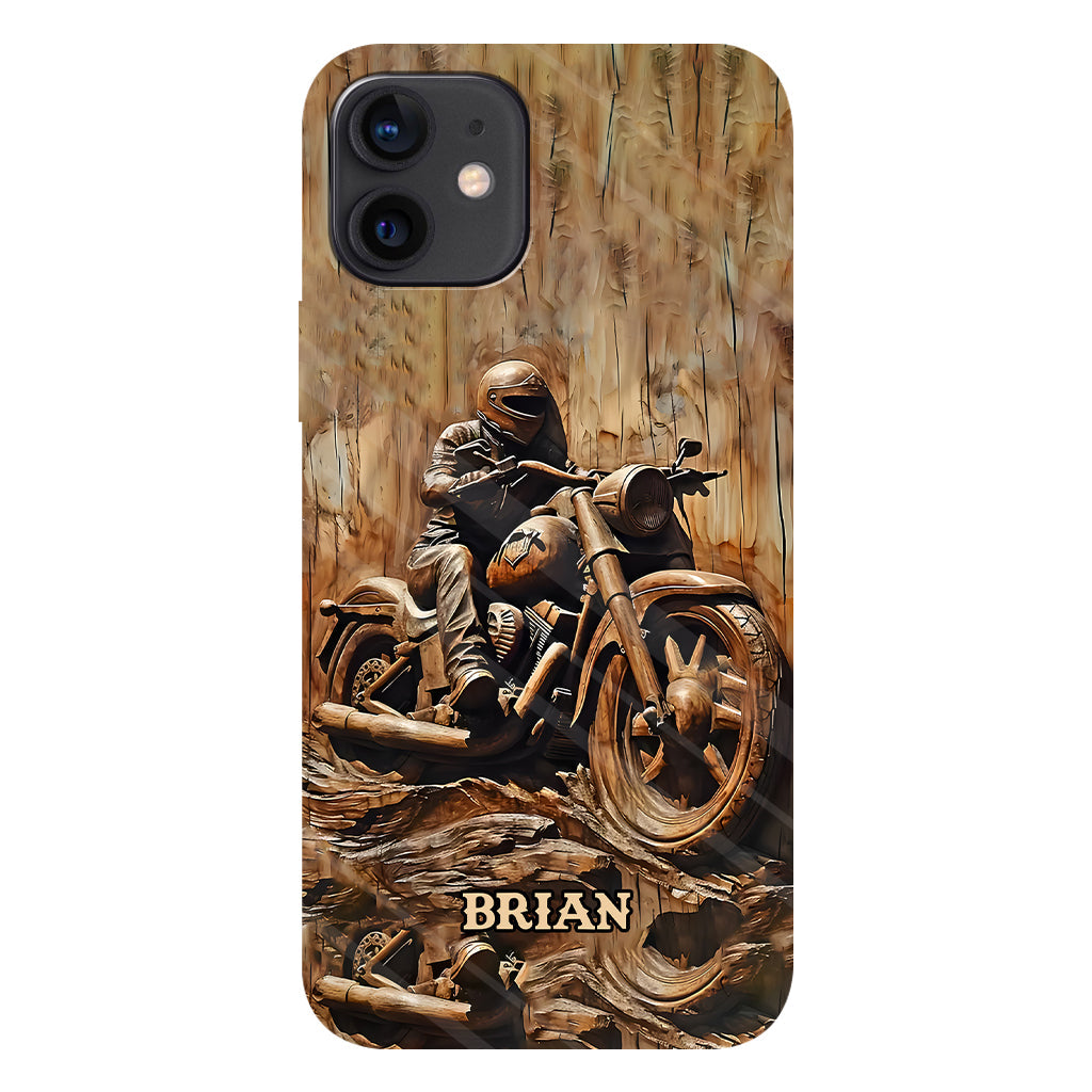 Biker - Personalized Biker Full Print Phone Case