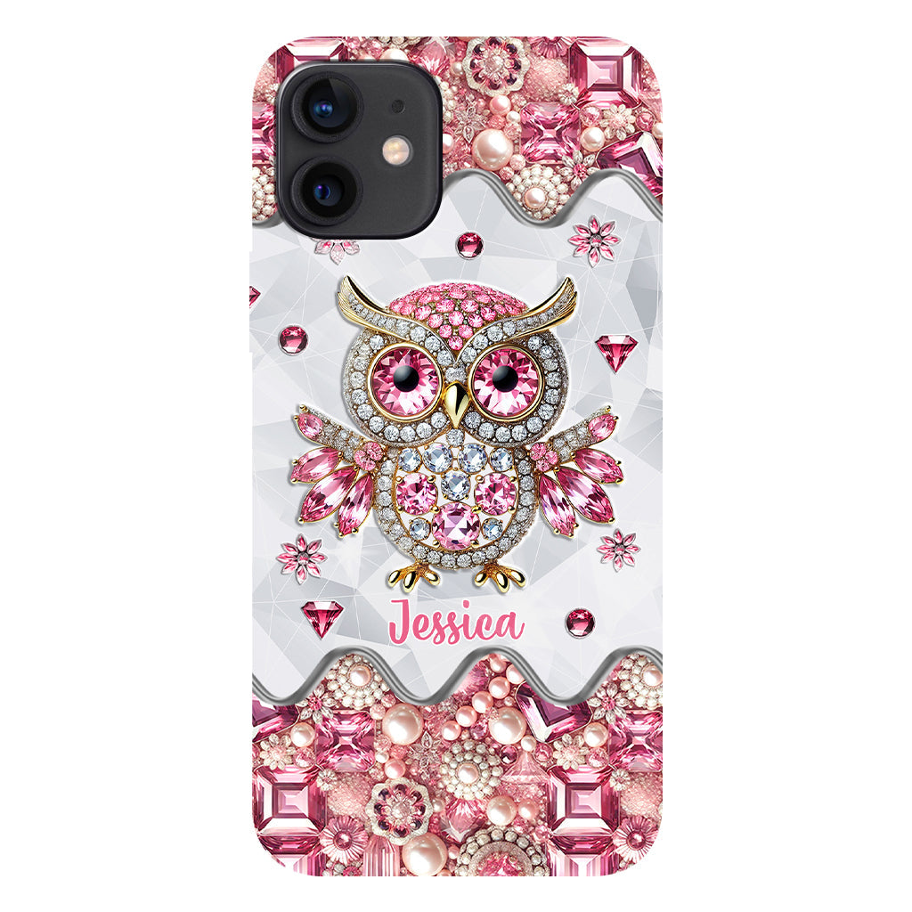 Just A Girl Who Loves Owls - Personalized Owl Full Print Phone Case