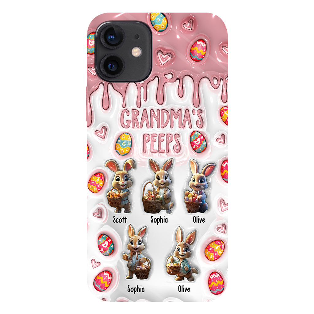 Grandma's Peeps - Personalized Grandma Full Print Phone Case