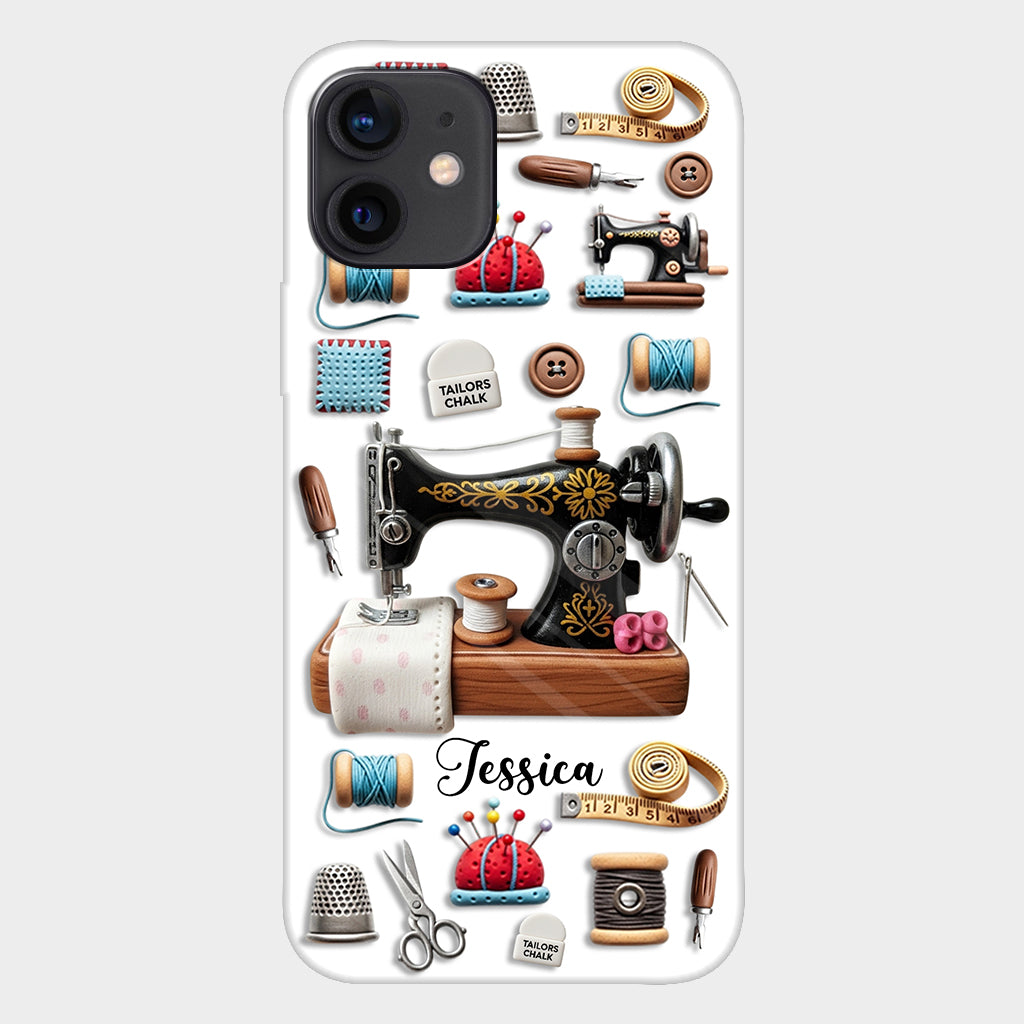 Stunning Sewing Machine - Personalized Sewing Full Print Phone Case