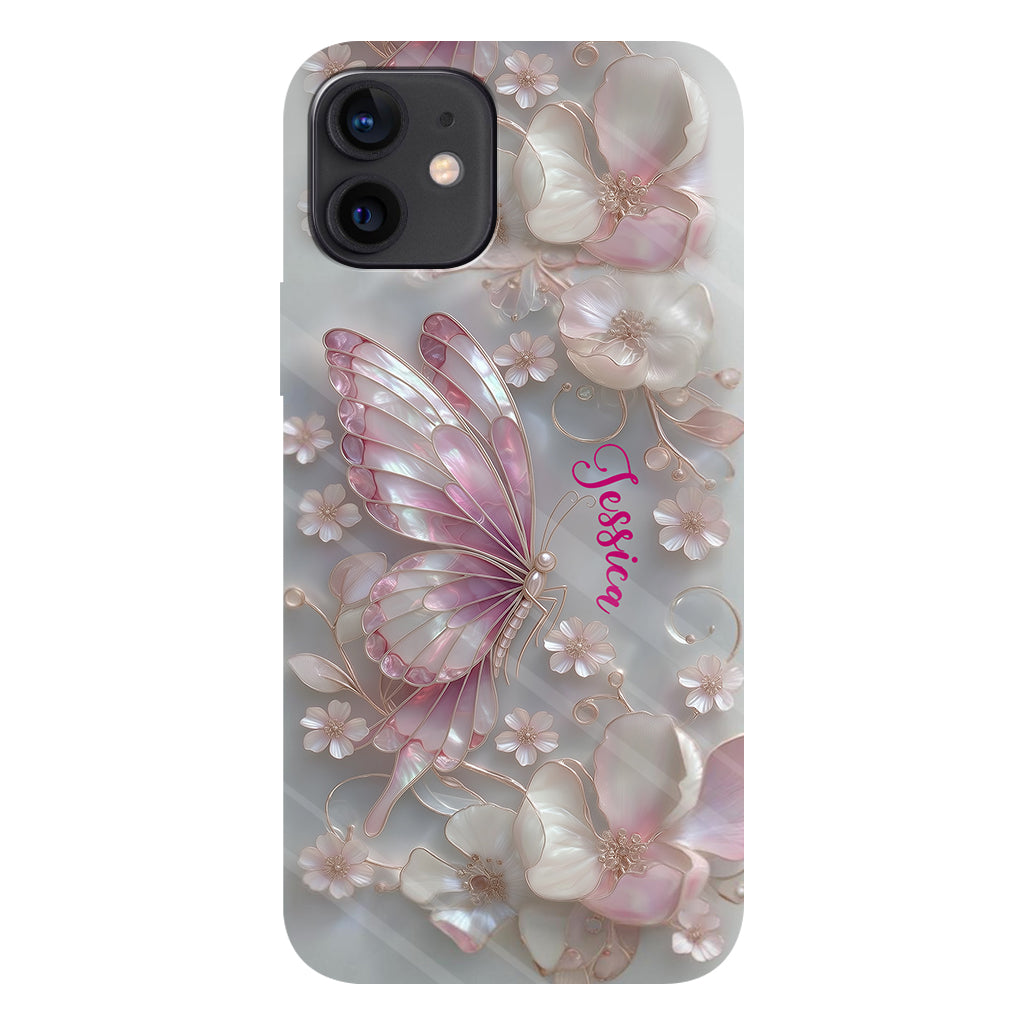 Love Butterflies - Personalized Butterfly Full Print Phone Case