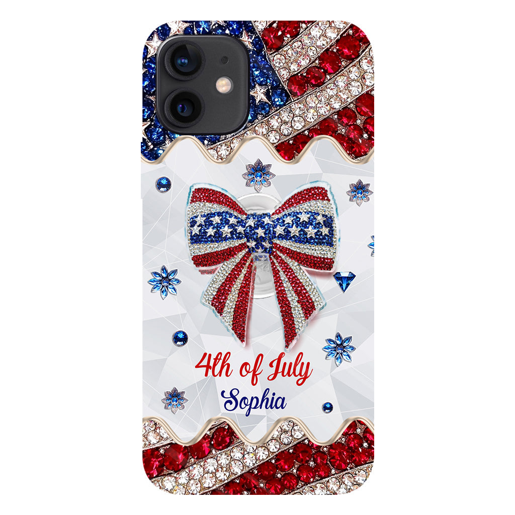 Independence Day - Personalized Independence Day/ 4th of July Full Print Phone Case & Phone Grip