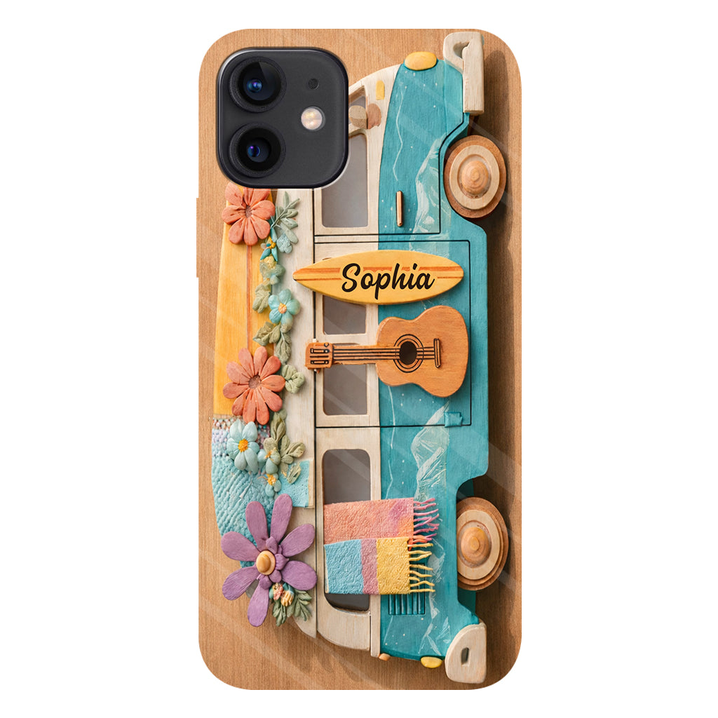 Hippie Soul - Personalized Hippie Full Print Phone Case