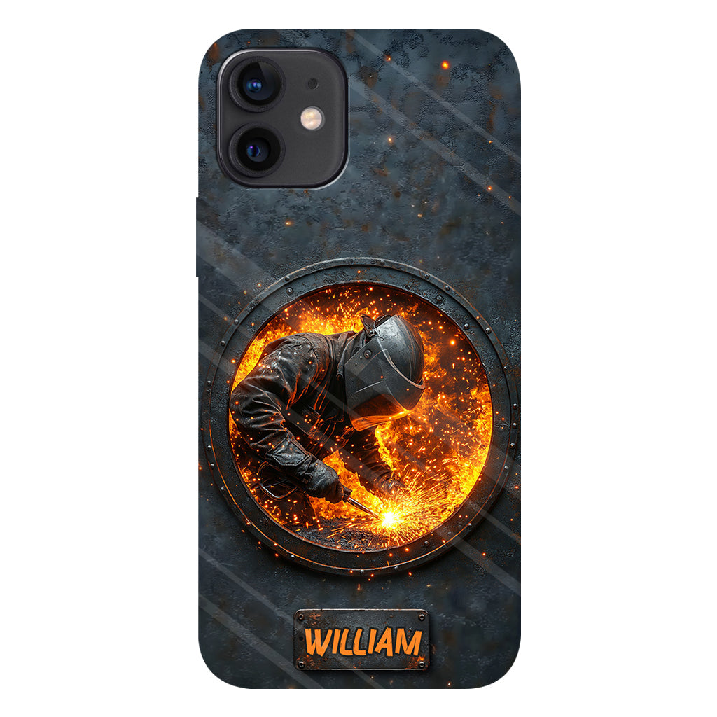 Gift For Welder Man - Personalized Welder Full Print Phone Case