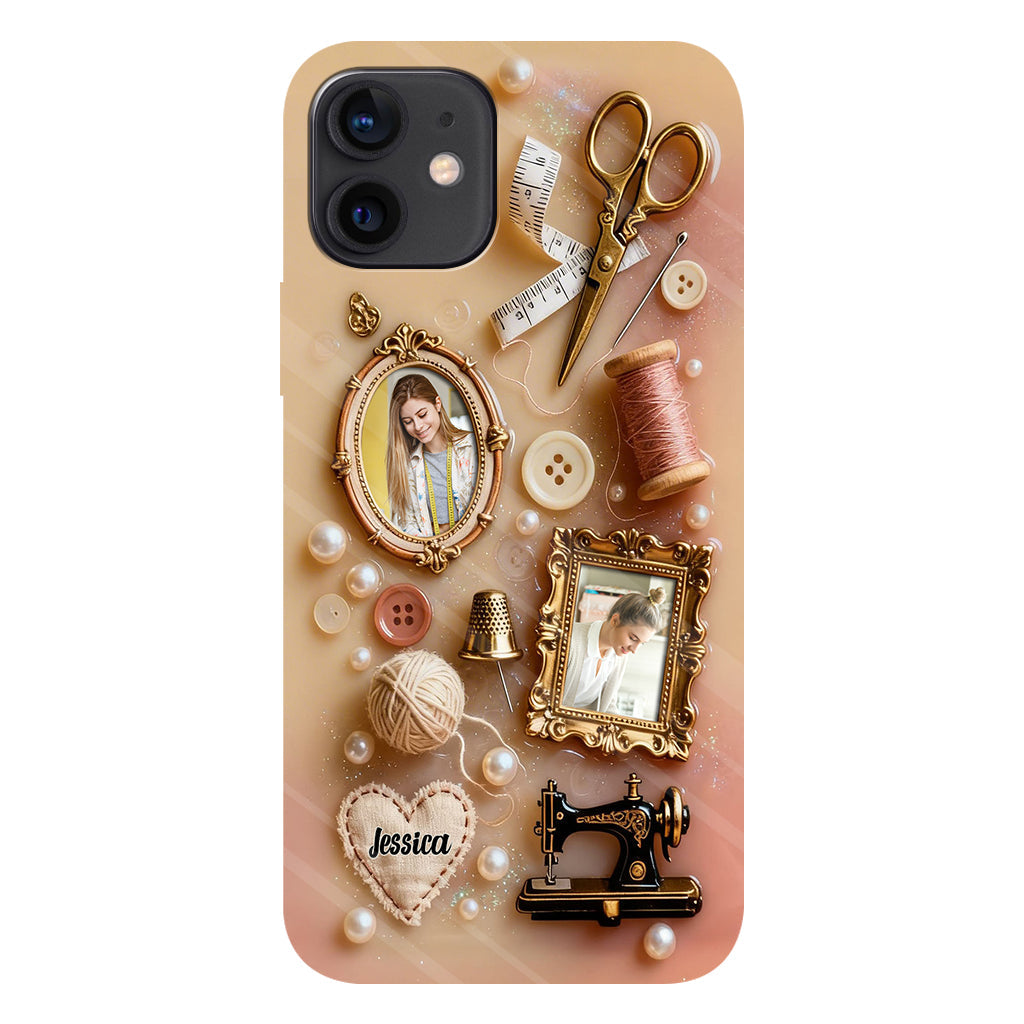 Love Sewing - Personalized Sewing Full Print Phone Case