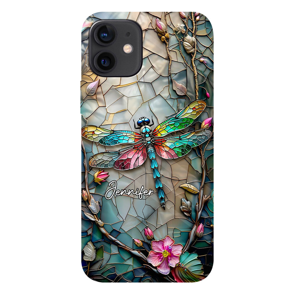 Love Dragonflies - Personalized Dragonfly Full Print Phone Case