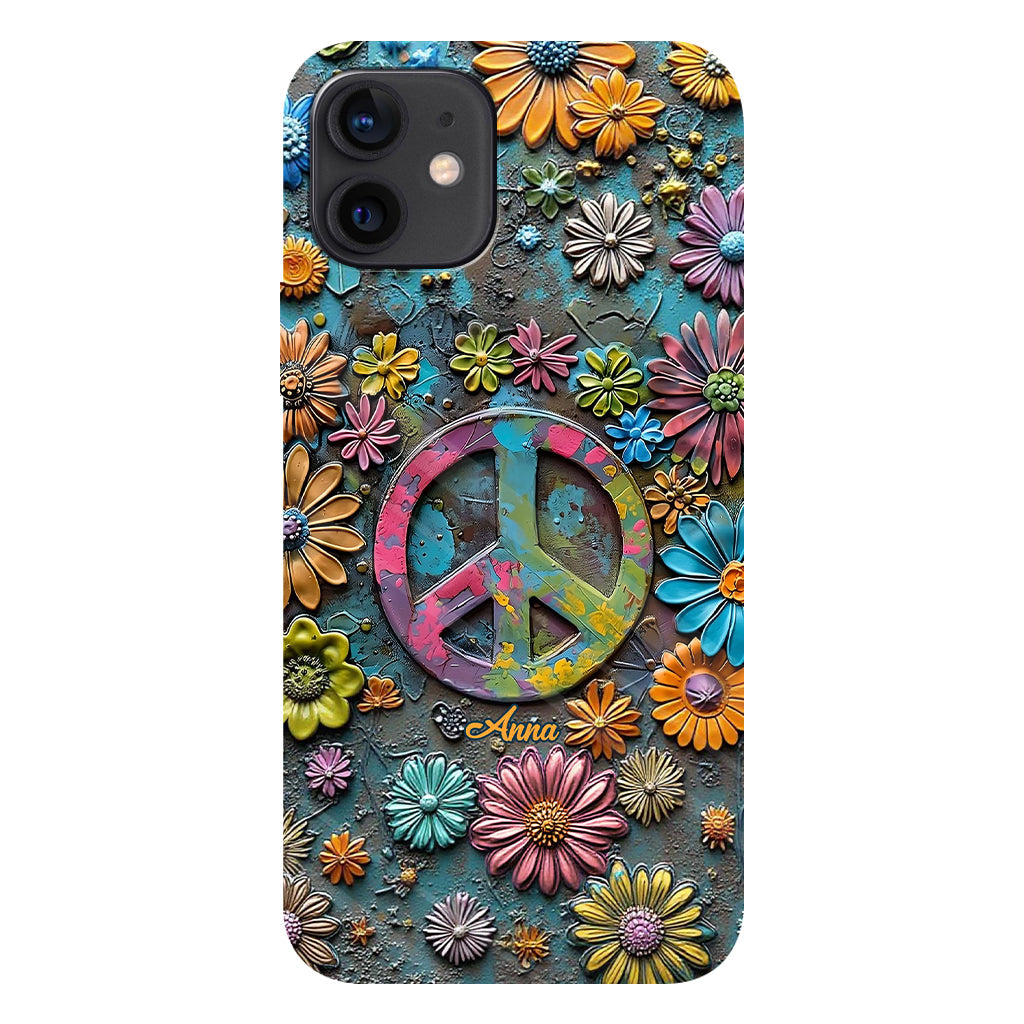 Hippie Soul - Personalized Hippie Full Print Phone Case