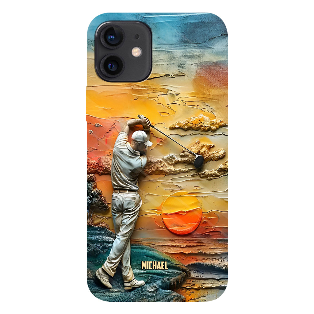 Golf Is My Life - Personalized Golf Full Print Phone Case