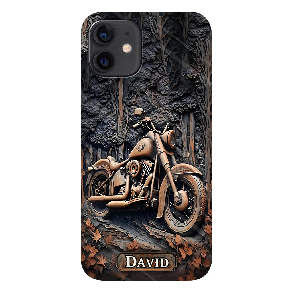 Time To Ride - Personalized Biker Full Print Phone Case