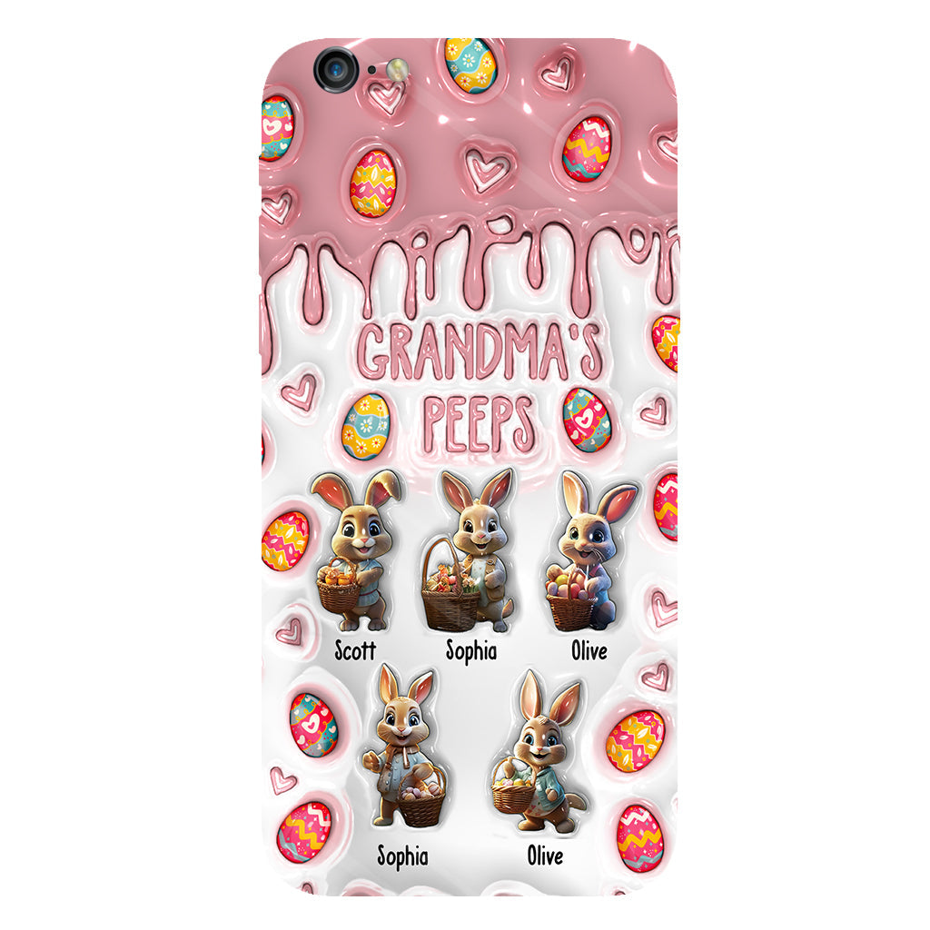 Grandma's Peeps - Personalized Grandma Full Print Phone Case