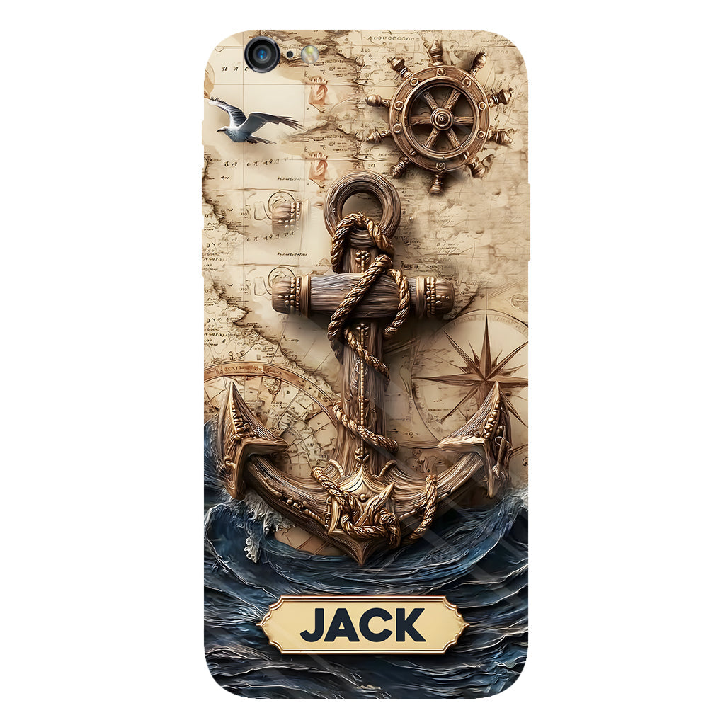 Proud Sailor - Personalized Boating Full Print Phone Case