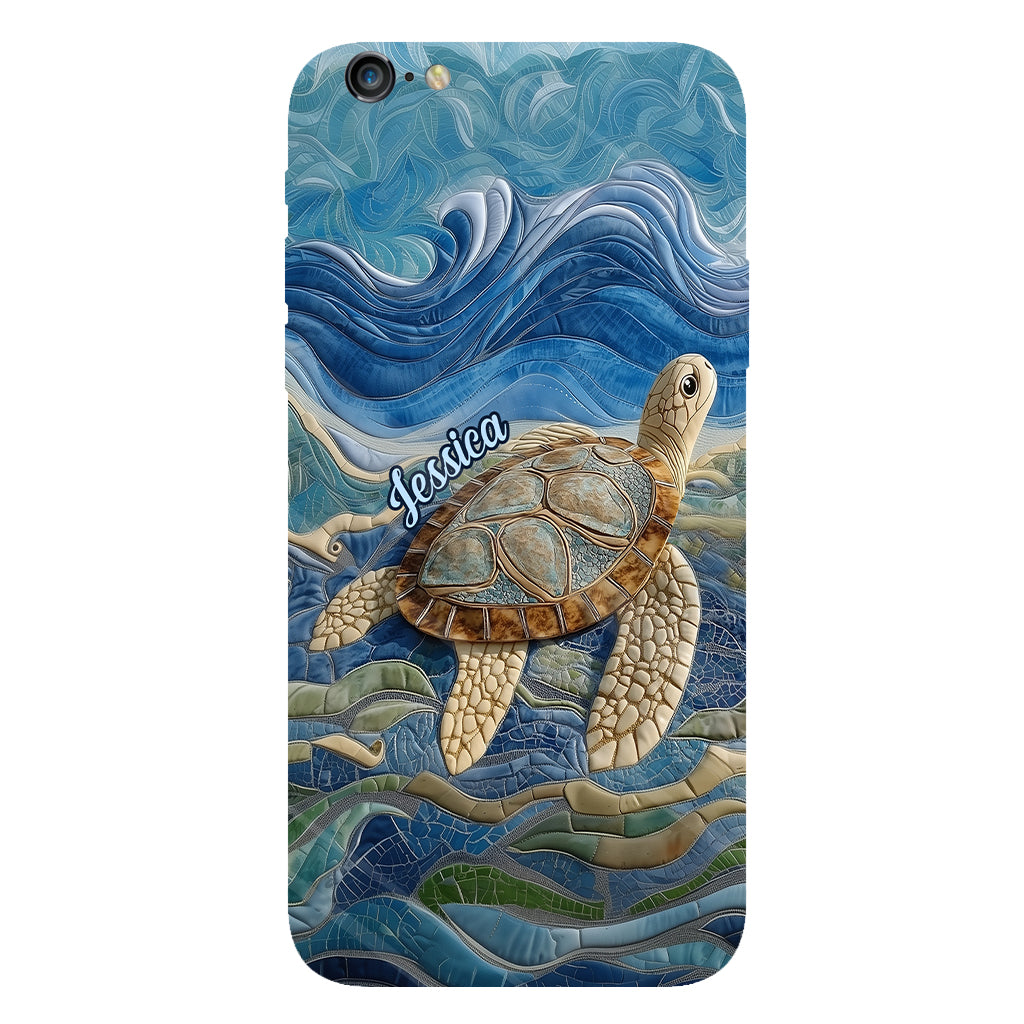 Love Turtles - Personalized Turtle Full Print Phone Case