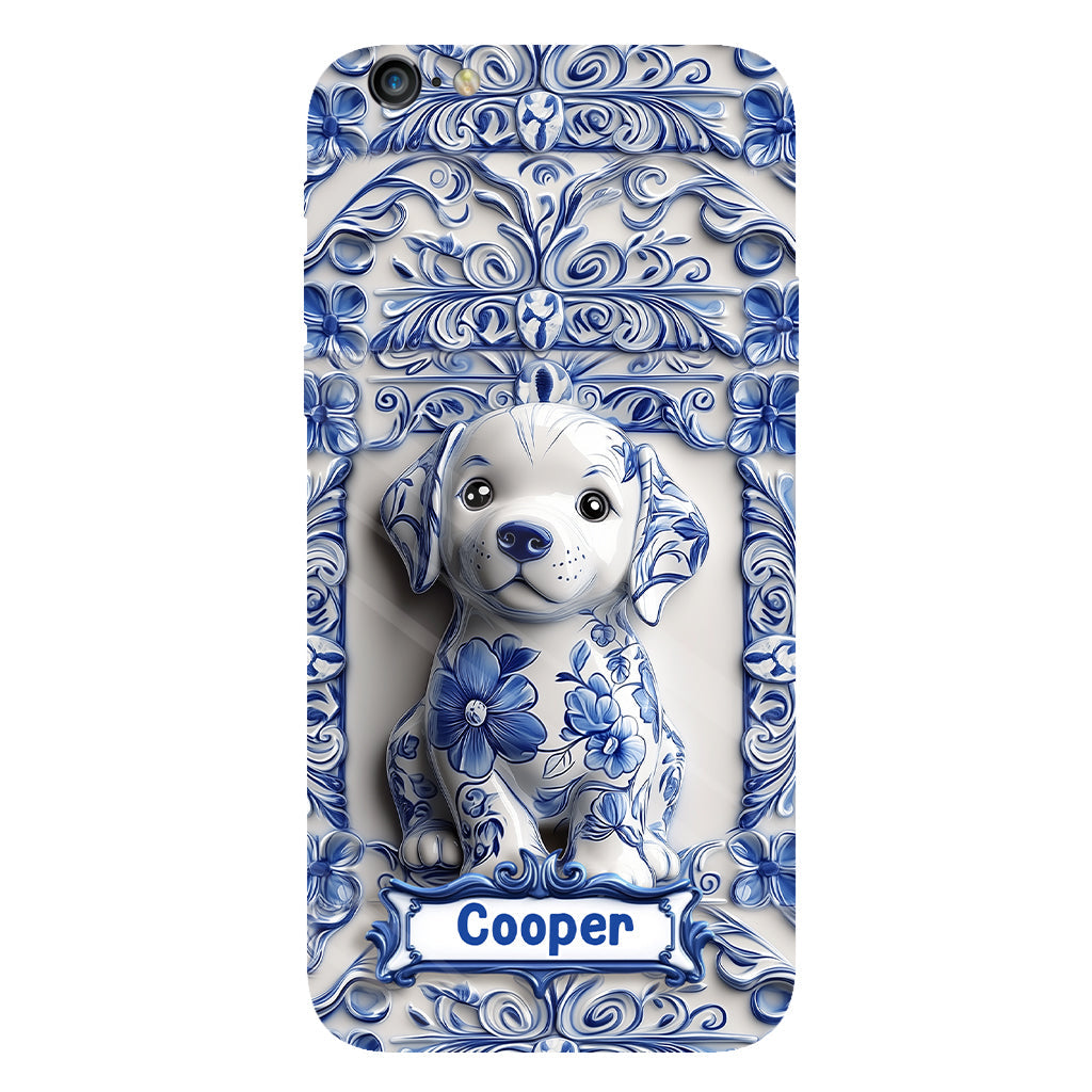 Cute Labrador Retriever - Personalized Dog Full Print Phone Case