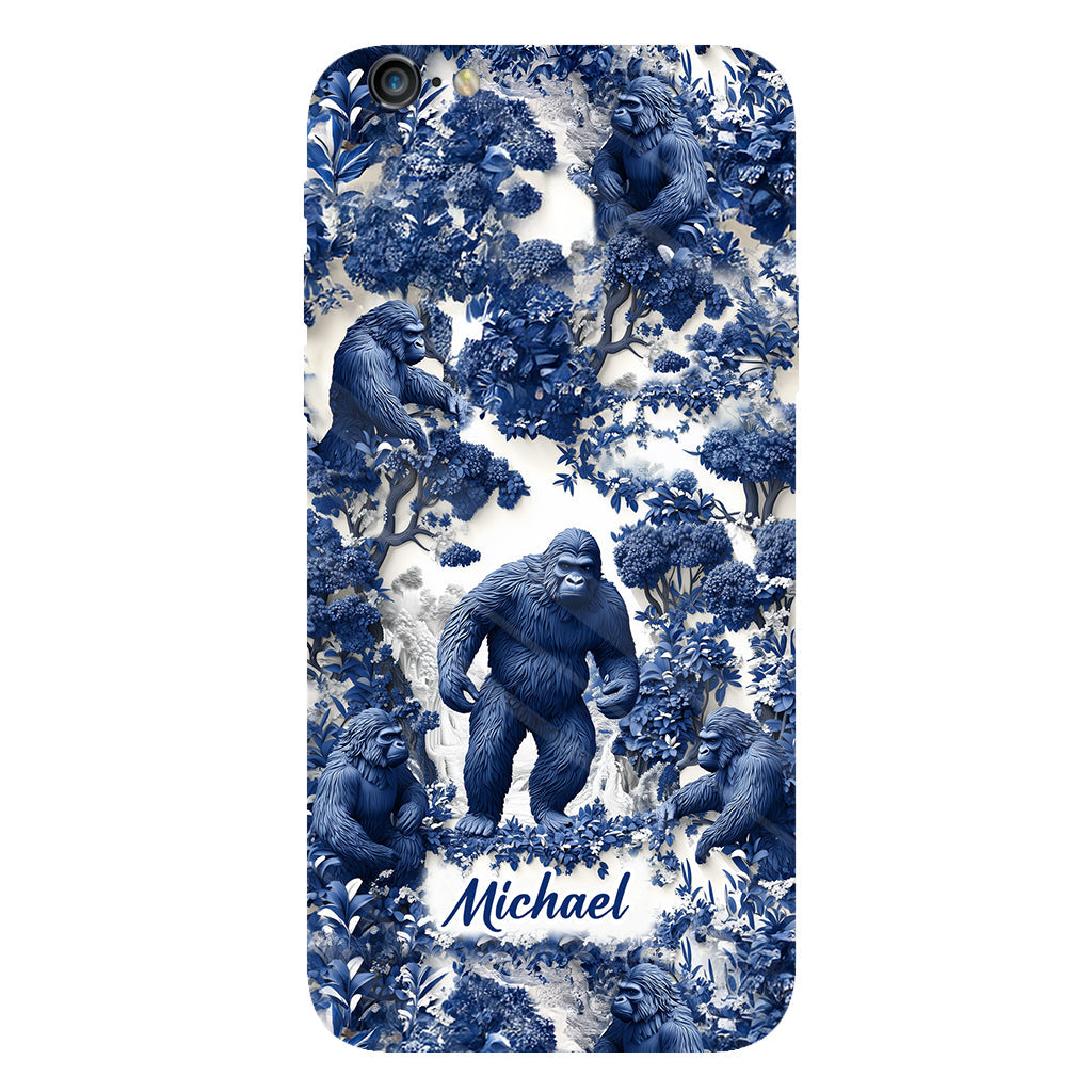Bigfoot Summer Vibes - Personalized Hiking Full Print Phone Case
