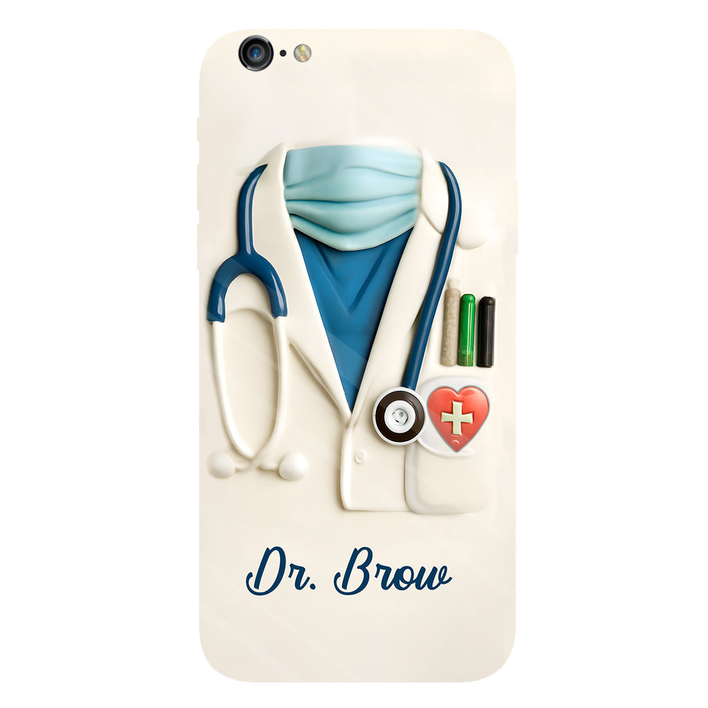 Medical Appreciation Design With Stethoscope - Personalized Full Print Phone Case