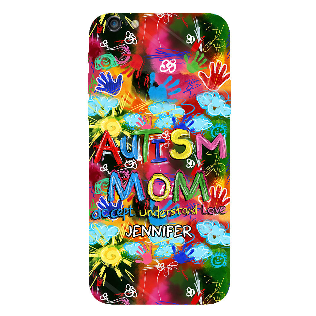 Autism Mom - Personalized Autism Awareness Full Print Phone Case