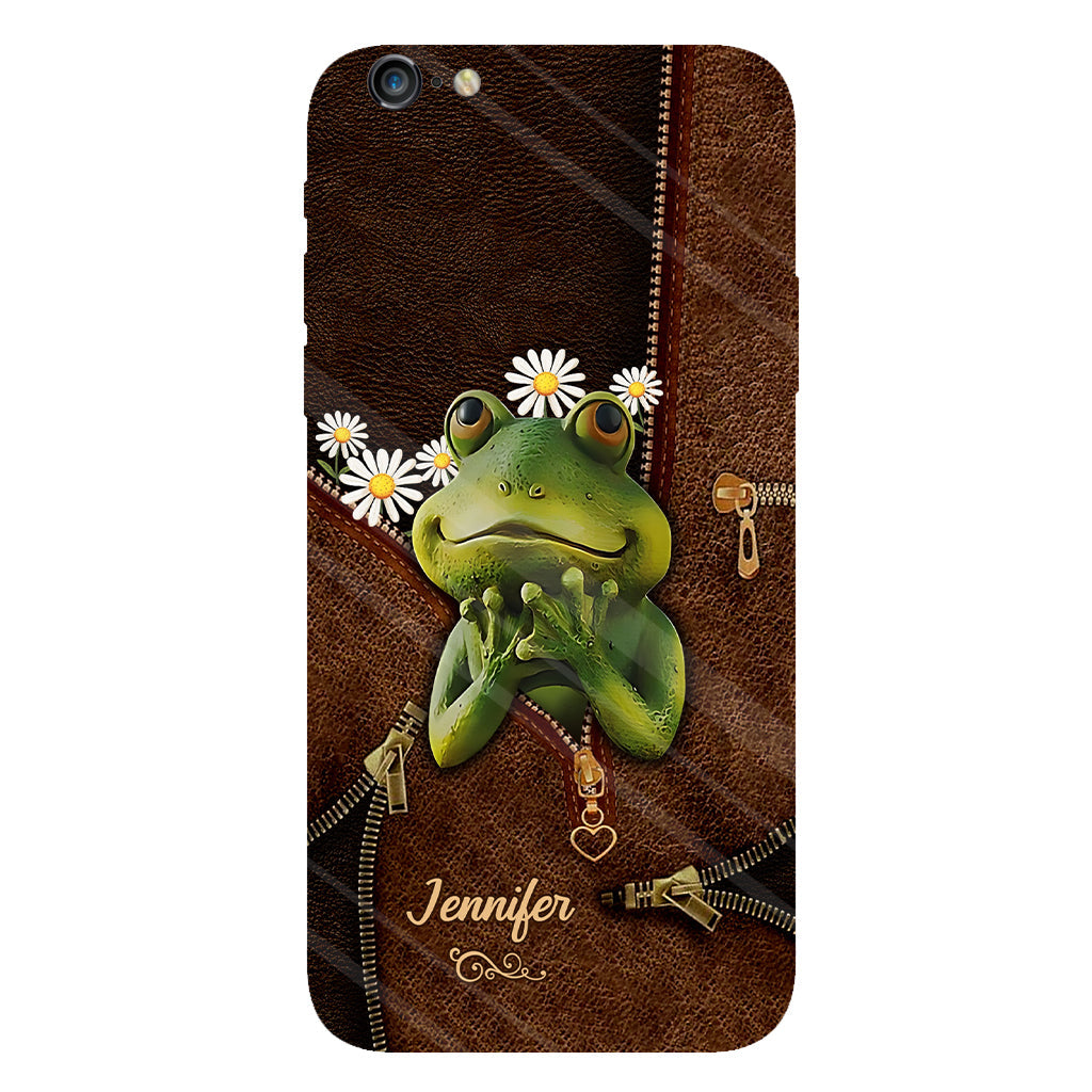 Cute Frogs - Personalized Frog Full Print Phone Case
