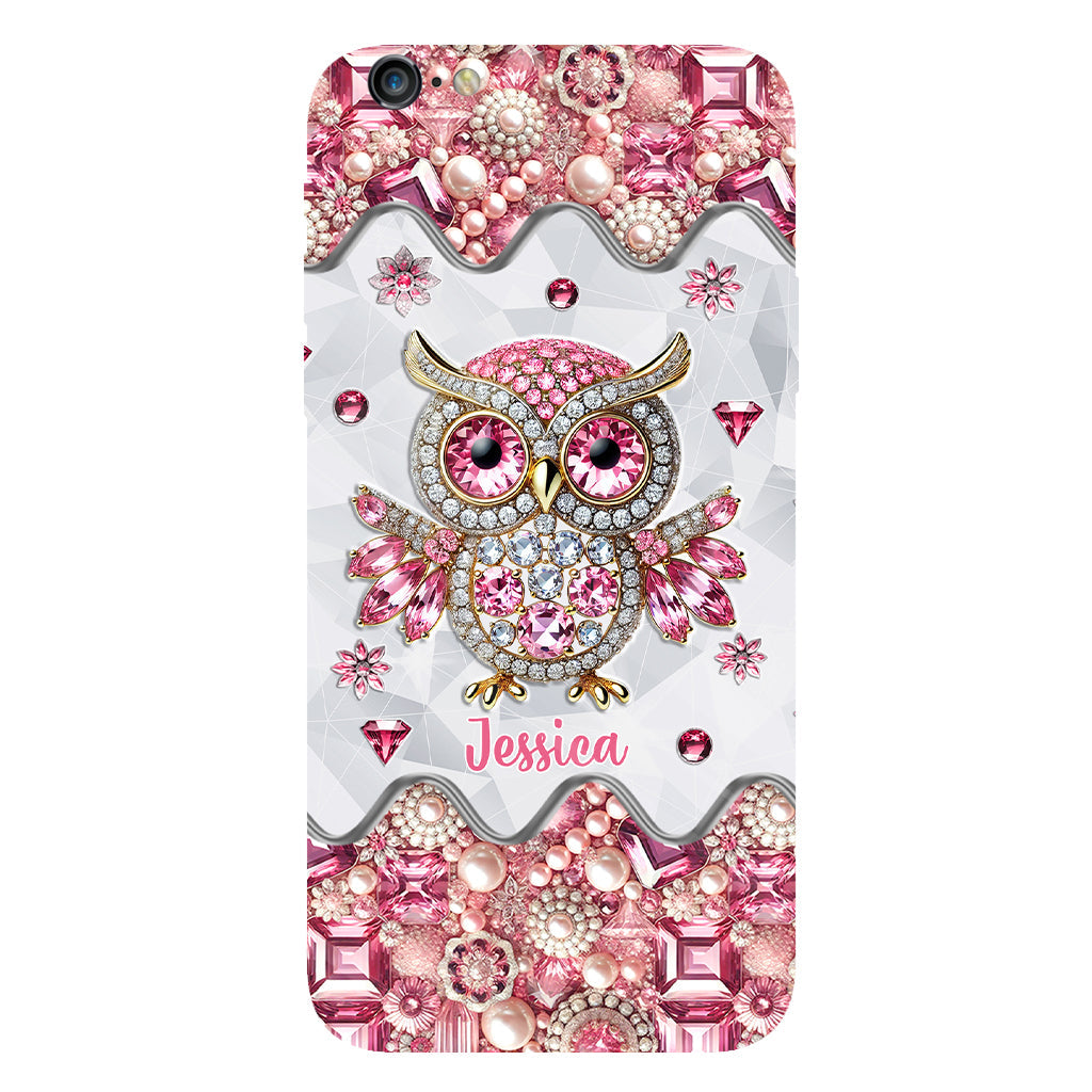 Just A Girl Who Loves Owls - Personalized Owl Full Print Phone Case
