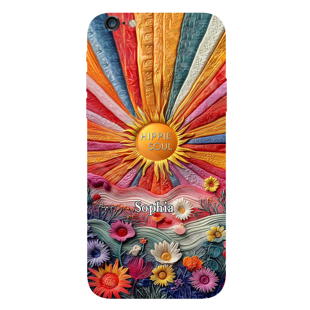 Hippie Soul - Personalized Hippie Full Print Phone Case