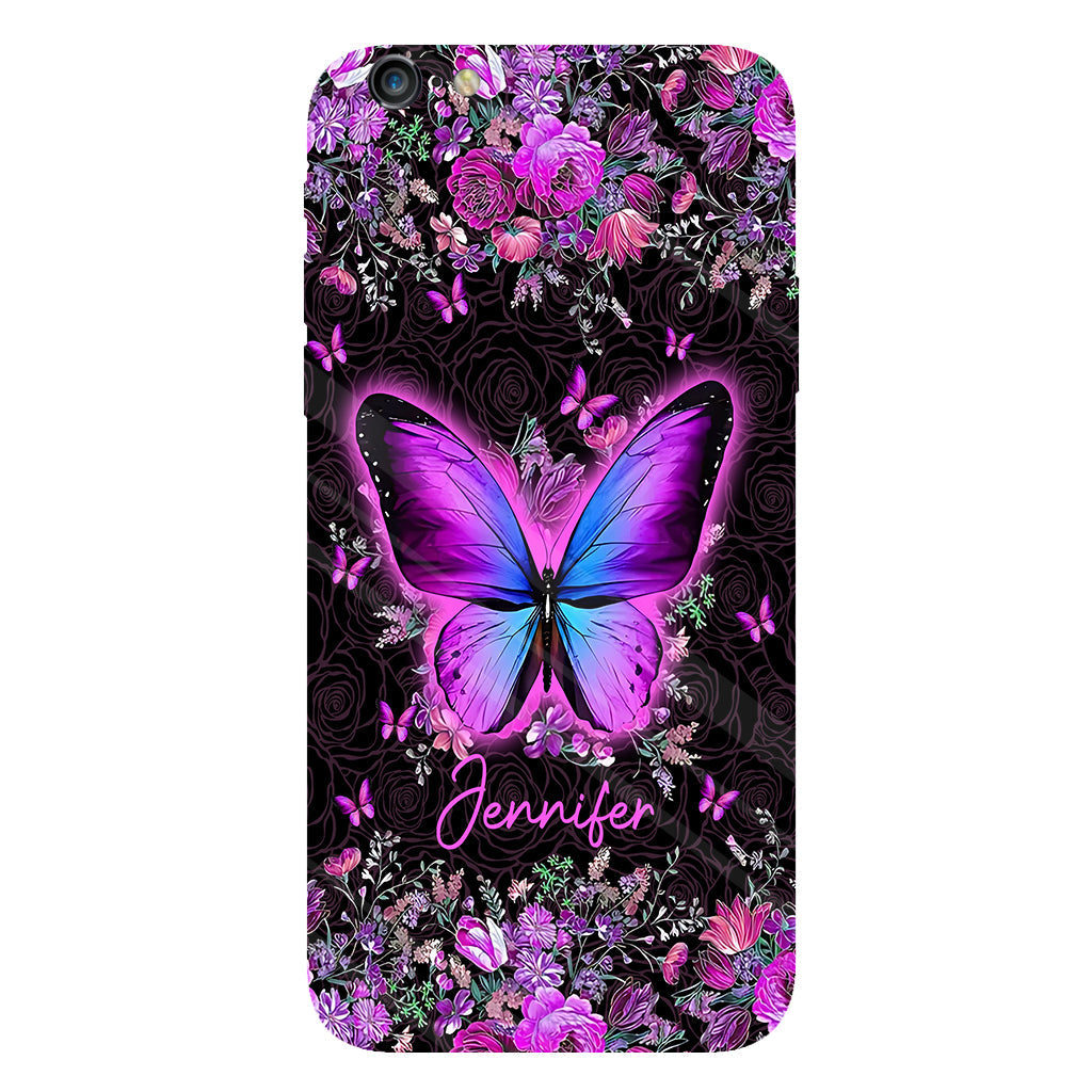 Love Butterflies - Personalized Butterfly Full Print Phone Case