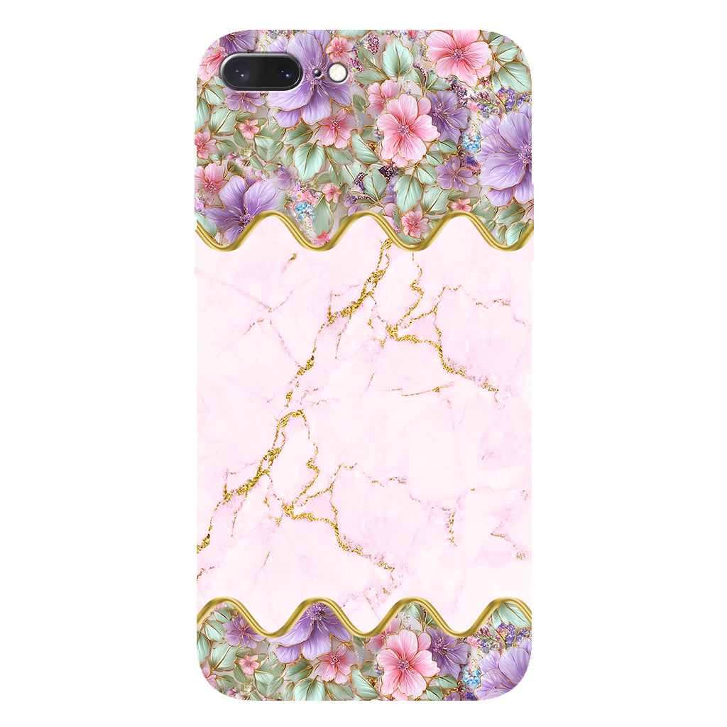 Love Butterfly - Personalized Butterfly Full Print Phone Case & Phone Grip