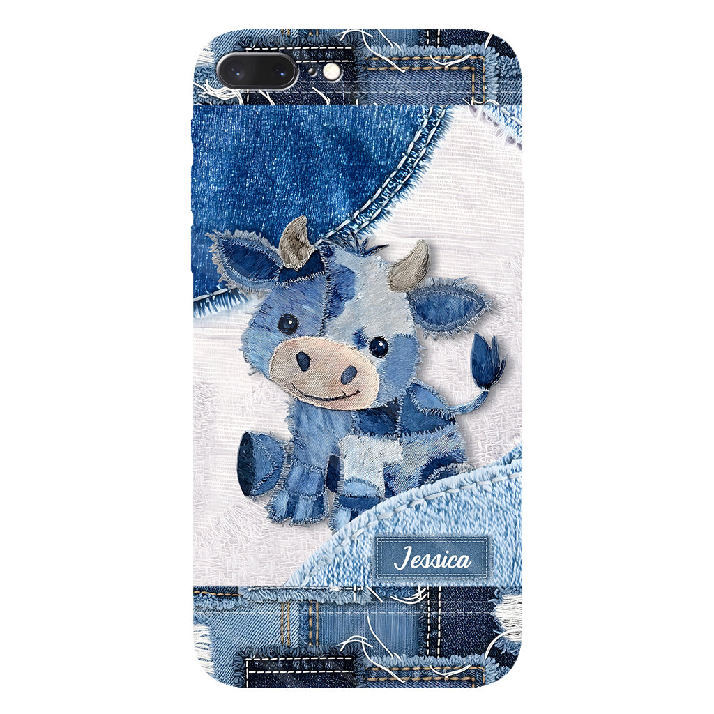 Cute Highland Cow - Personalized Highland Cow Full Print Phone Case