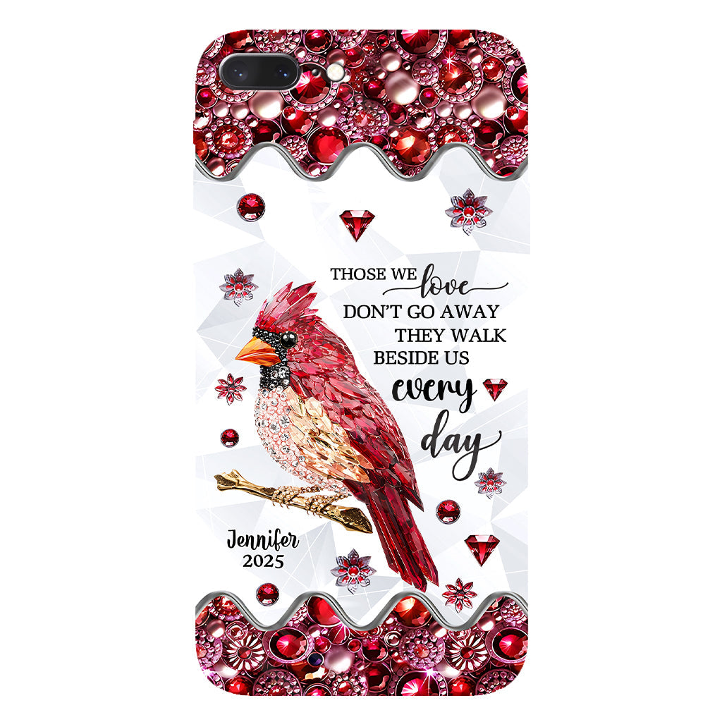 Those We Love Don't Go Away - Personalized Memorial Full Print Phone Case