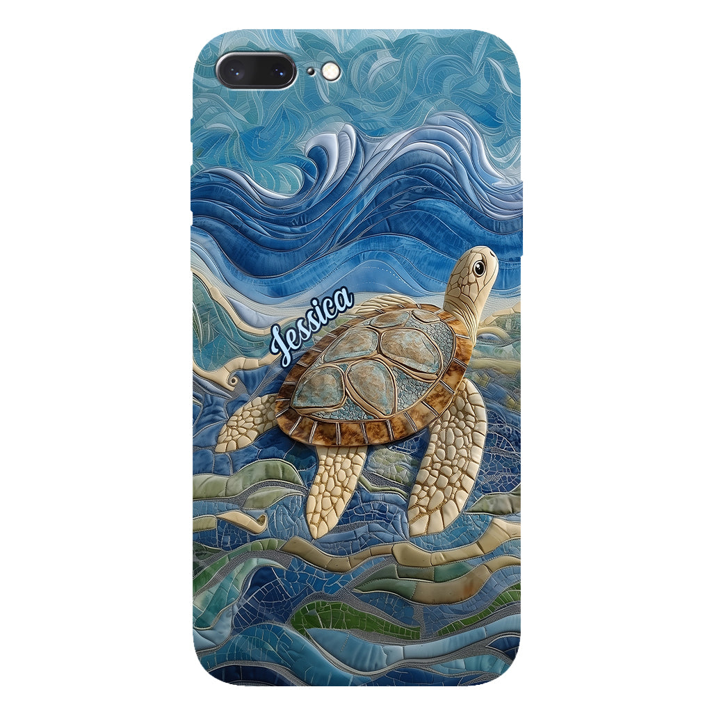 Love Turtles - Personalized Turtle Full Print Phone Case