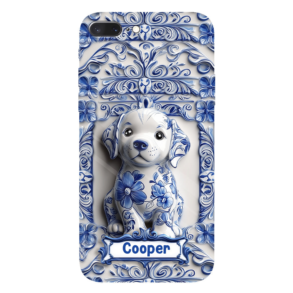 Cute Labrador Retriever - Personalized Dog Full Print Phone Case