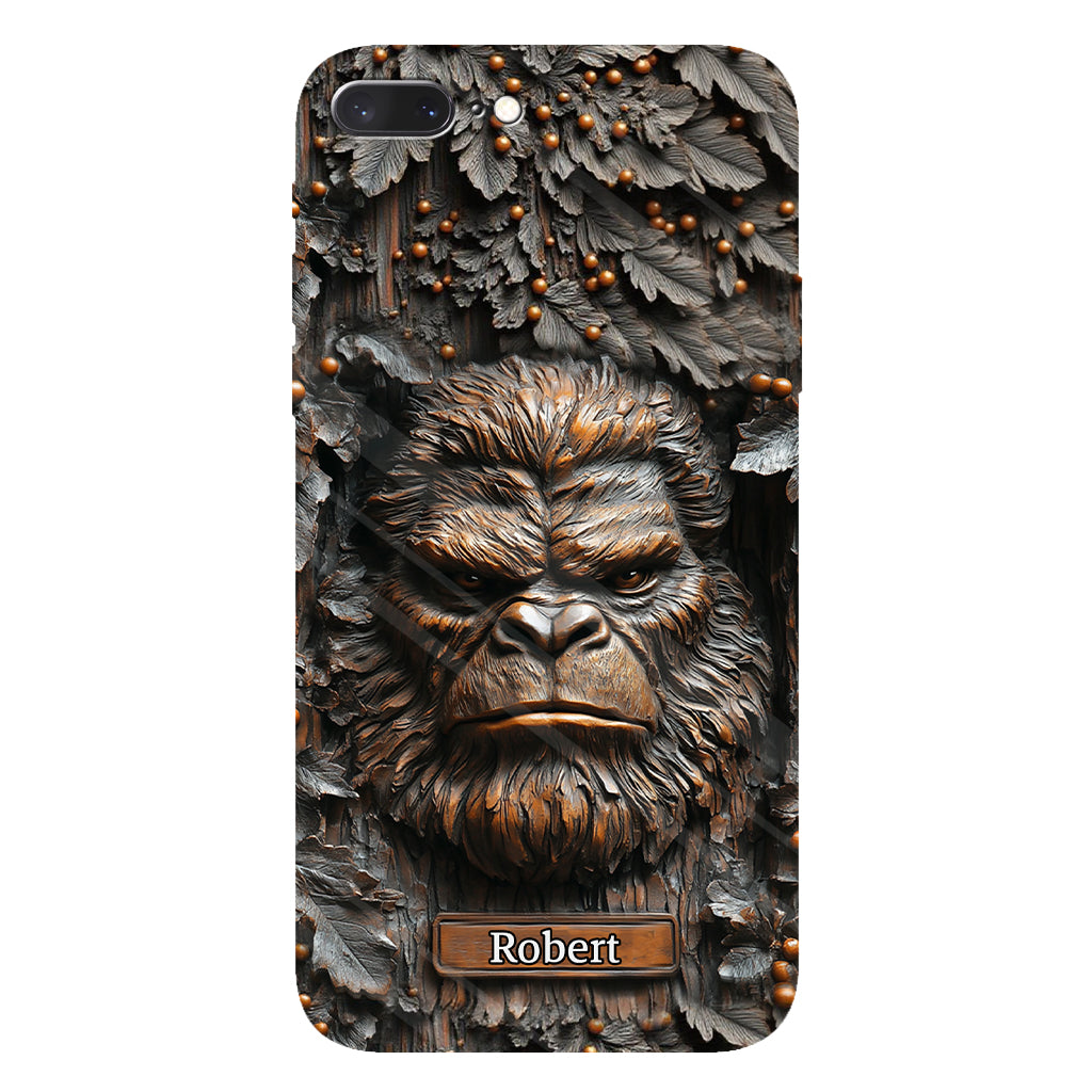 Sasquatch - Personalized Camping Full Print Phone Case