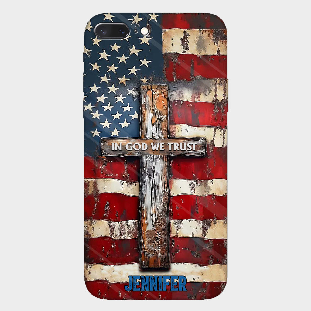 In God We Trust - Personalized Christian Full Print Phone Case