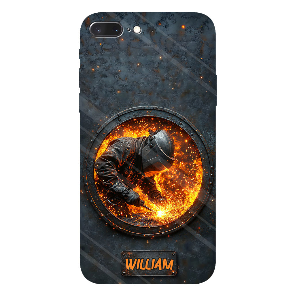 Gift For Welder Man - Personalized Welder Full Print Phone Case