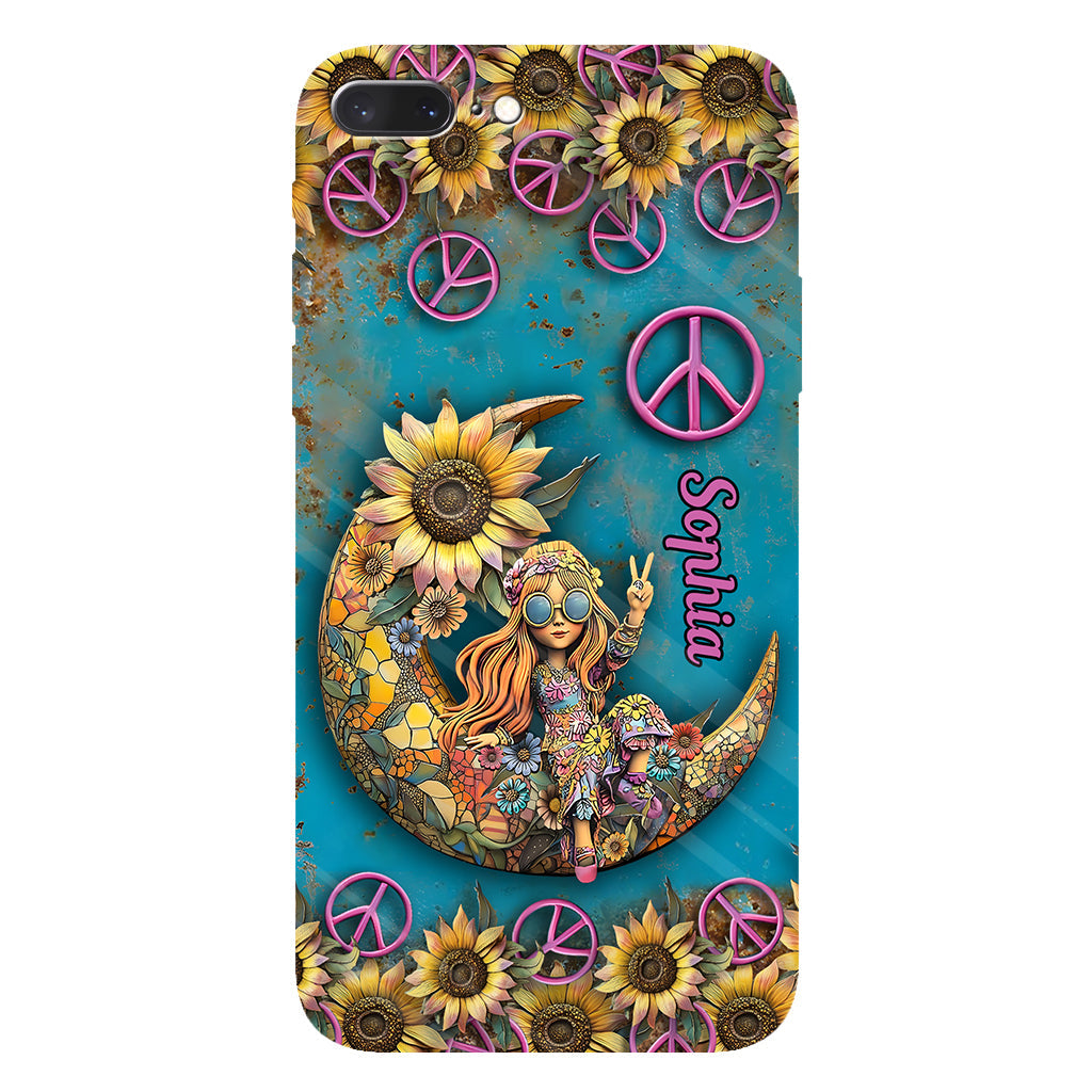 Hippie Soul - Personalized Hippie Full Print Phone Case