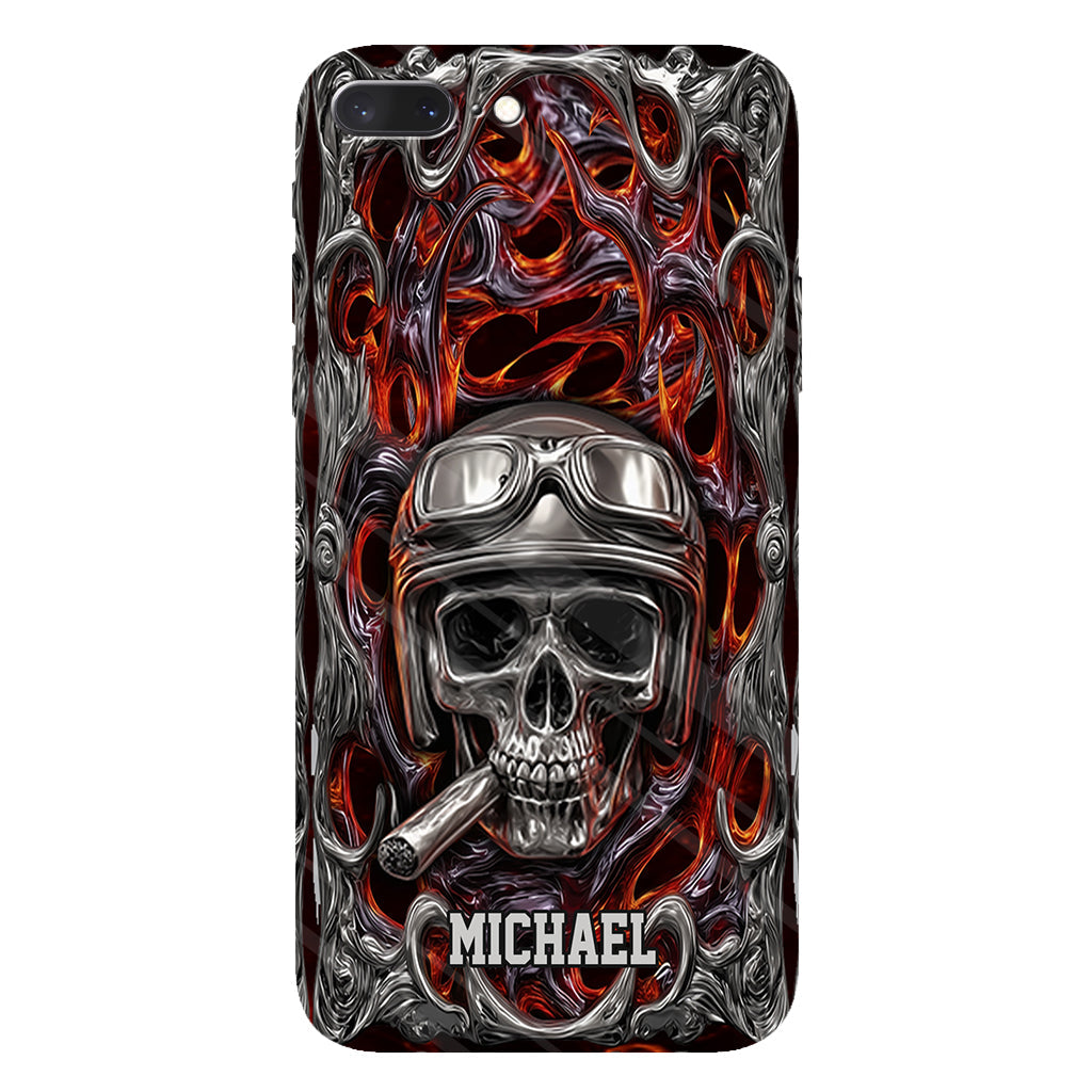 Ride Or Die - Personalized Biker Full Print Phone Case