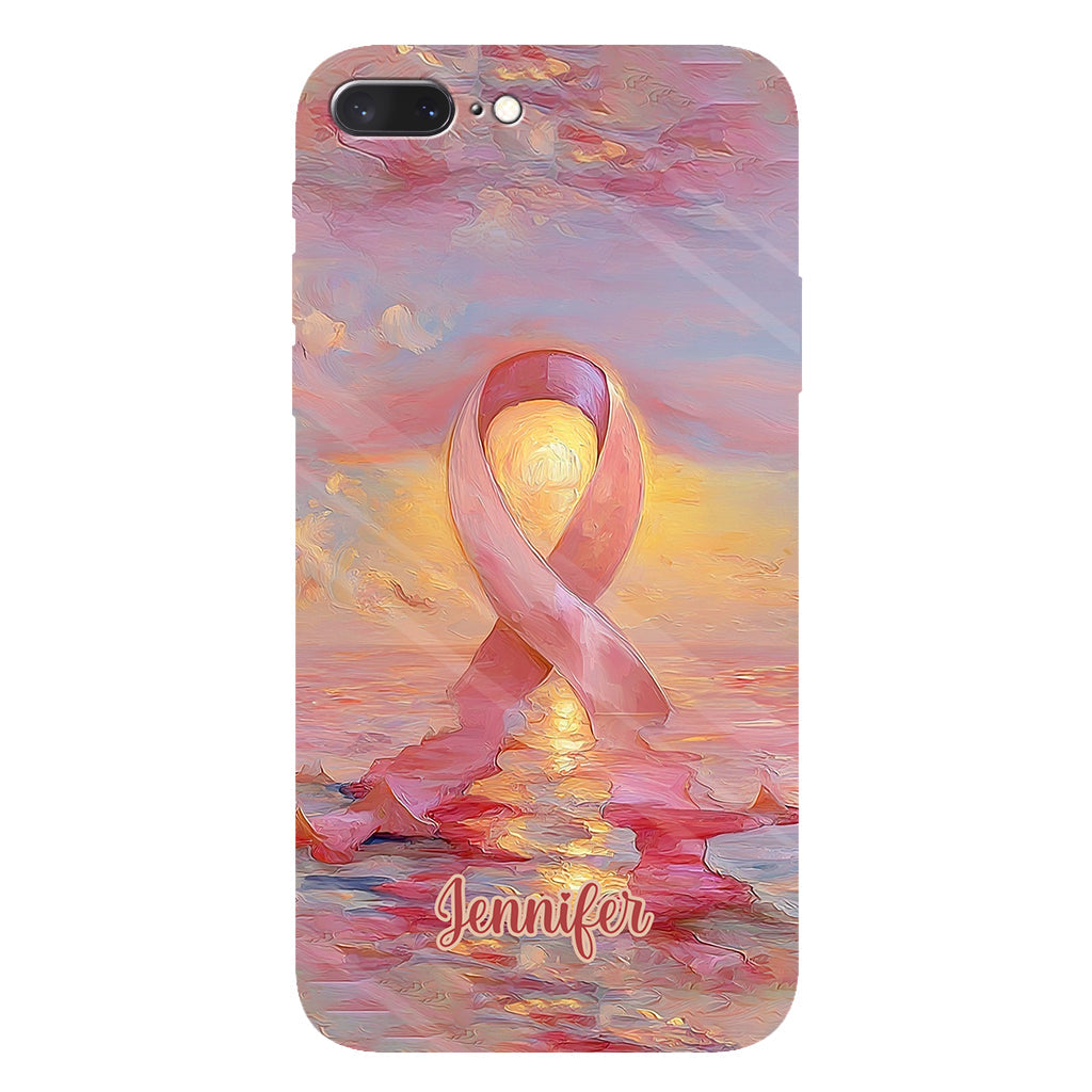 Strong Warriors - Personalized Breast Cancer Awareness Full Print Phone Case