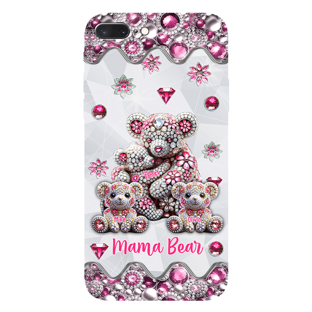 Mama Bear Gift For Mom, Grandma,.. - Personalized Mother Full Print Phone Case