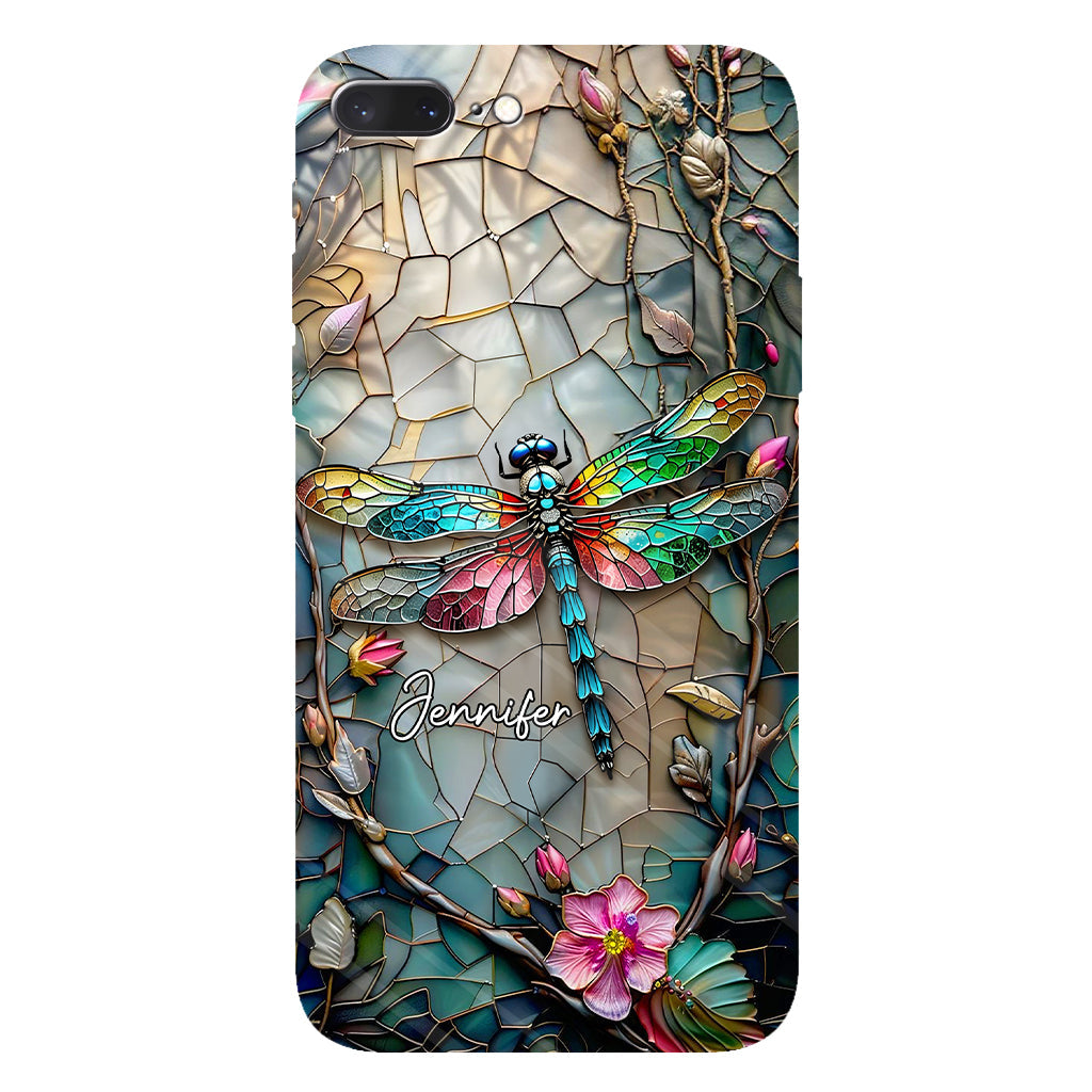 Love Dragonflies - Personalized Dragonfly Full Print Phone Case