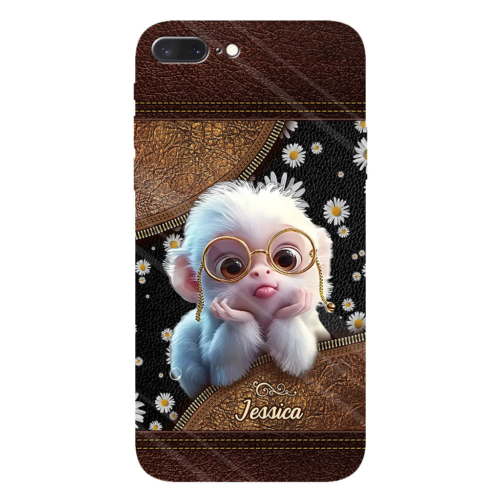 Cute Monkey - Personalized Full Print Phone Case