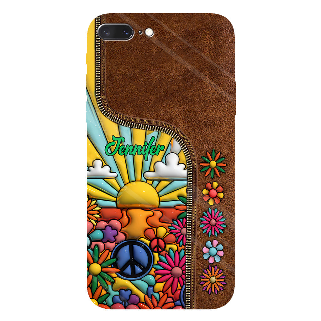 Hippie Soul - Personalized Hippie Full Print Phone Case