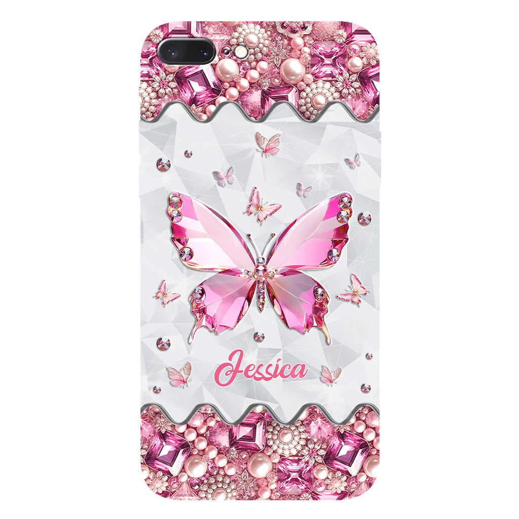 Love Butterfies - Personalized Butterfly Full Print Phone Case
