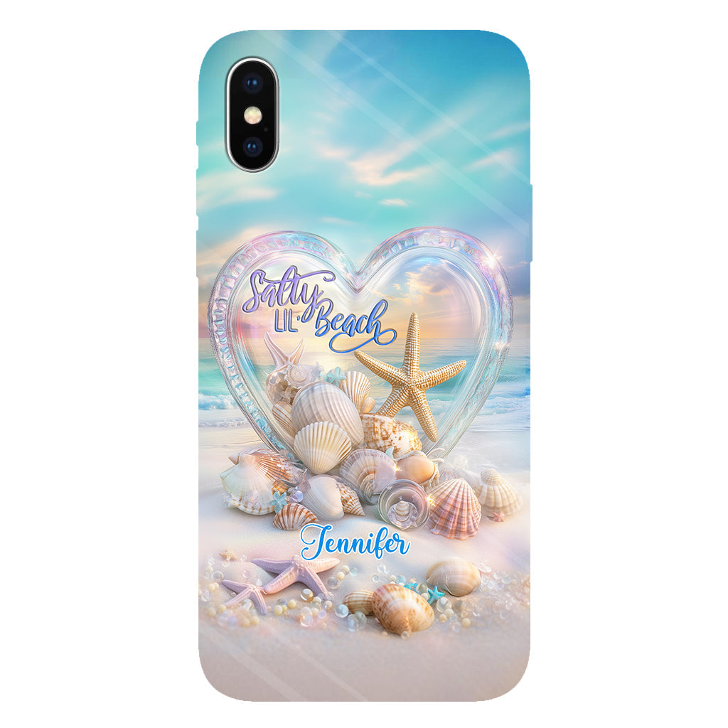 Salty Lil Beach - Personalized Sea Lover Full Print Phone Case