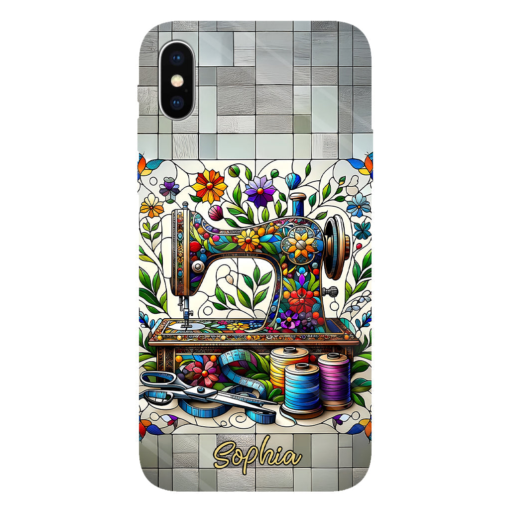 Love Sewing - Personalized Sewing Full Print Phone Case