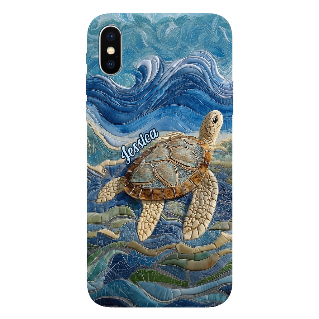 Love Turtles - Personalized Turtle Full Print Phone Case