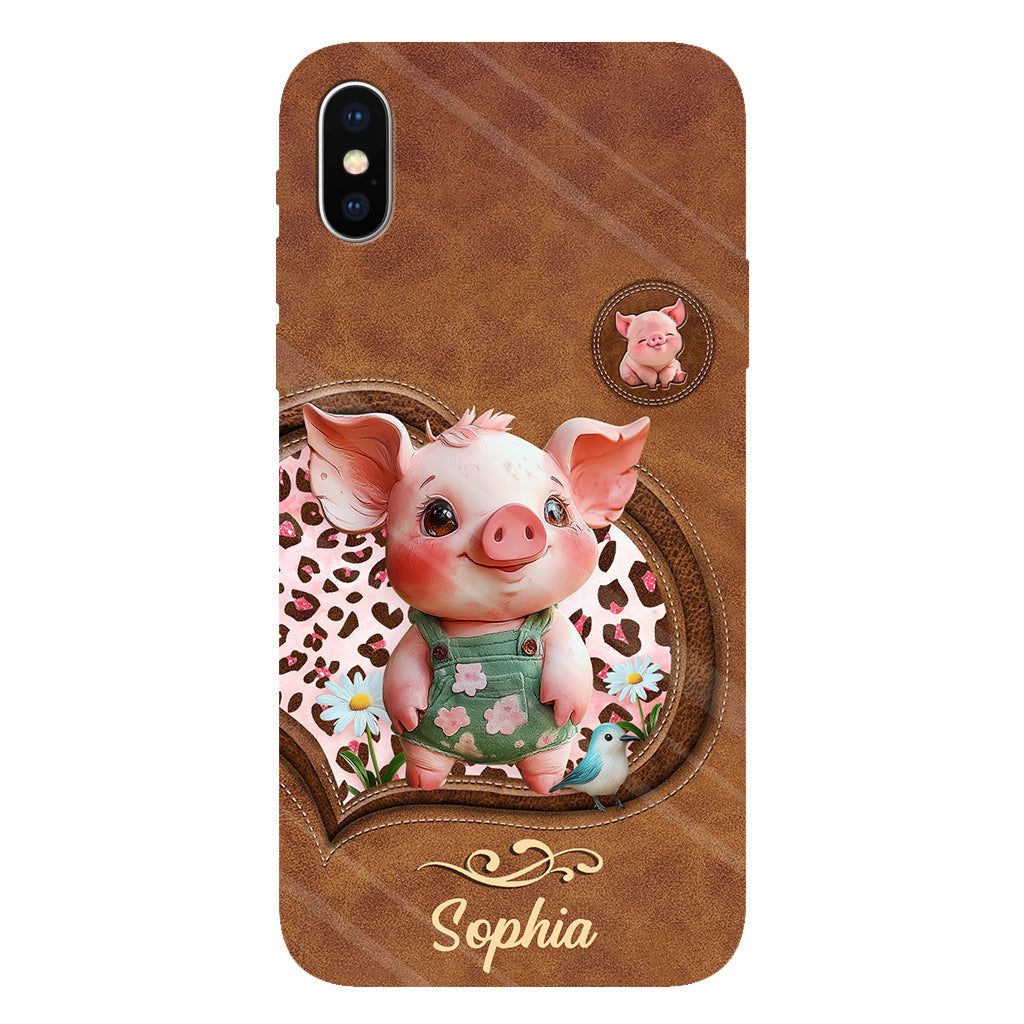 Cute Pig - Personalized Pig Lover Full Print Phone Case