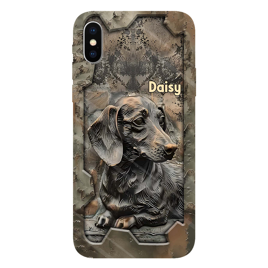 Life Is Better With My Dachshund - Personalized Dog Full Print Phone Case