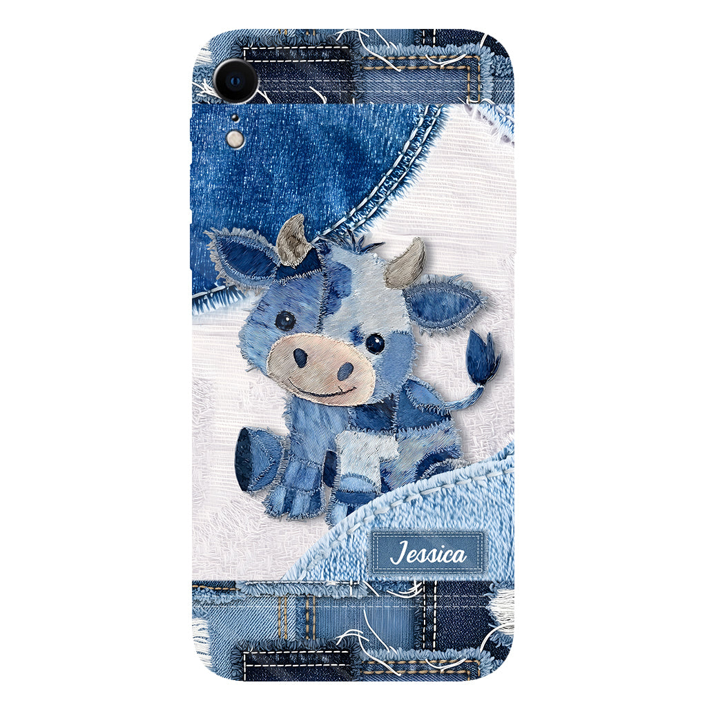 Cute Highland Cow - Personalized Highland Cow Full Print Phone Case